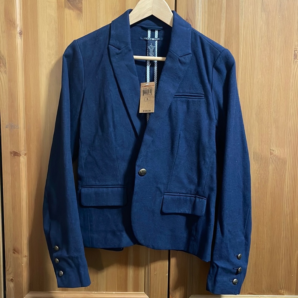Navy blue blazer